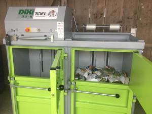 Dosenpressen mit zwei Kammern l Toel Recycling AG