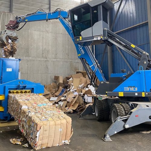 Ballenpresse Abba Option Trichter