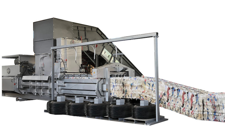 Kanalballenpresse Albamat 800 l Toel Recycling AG