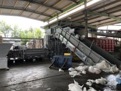 Kanalballenpressen Abba Option Förderband