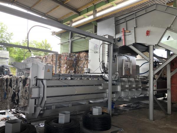 Kanalballenpressen Albamat 800 V5 Z1 l Toel Recycling AG