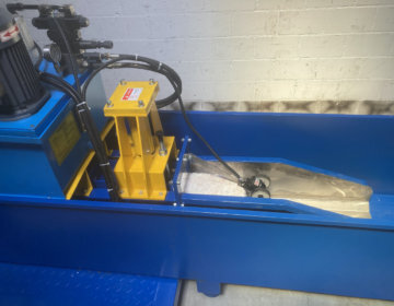 Kanaljustierung Styroporverdichter TR100 | Toel Recycling AG