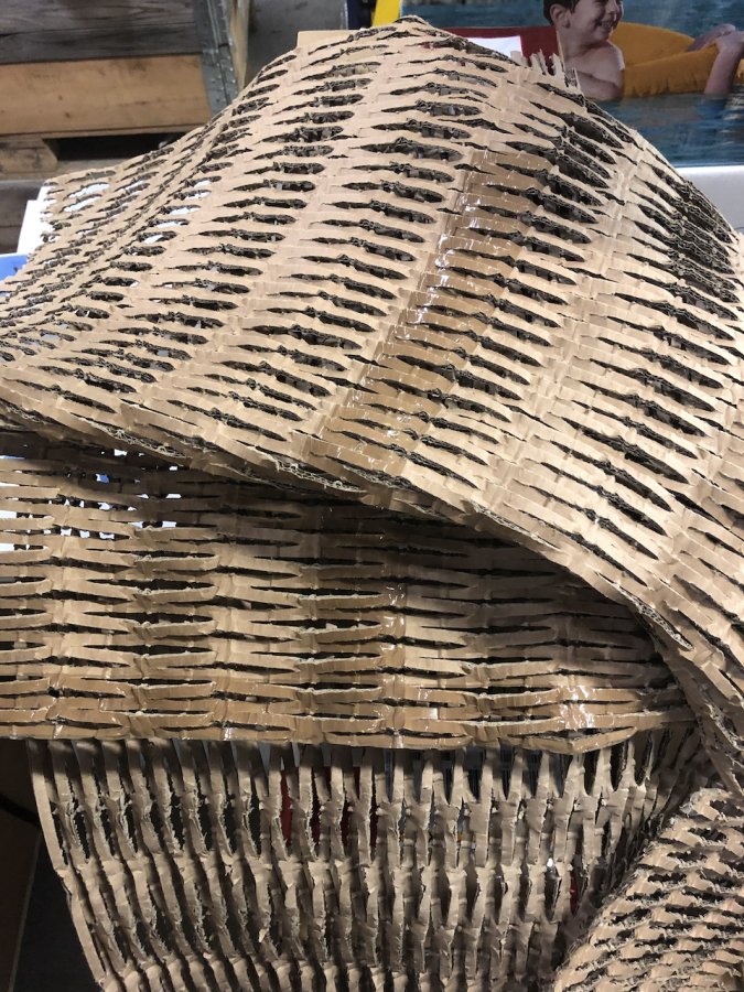 Kartonschredder Material | Toel Recycling