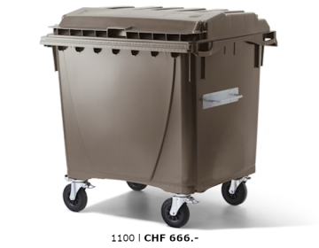 Kunststoffcontainer Verwo 1100 l_neu
