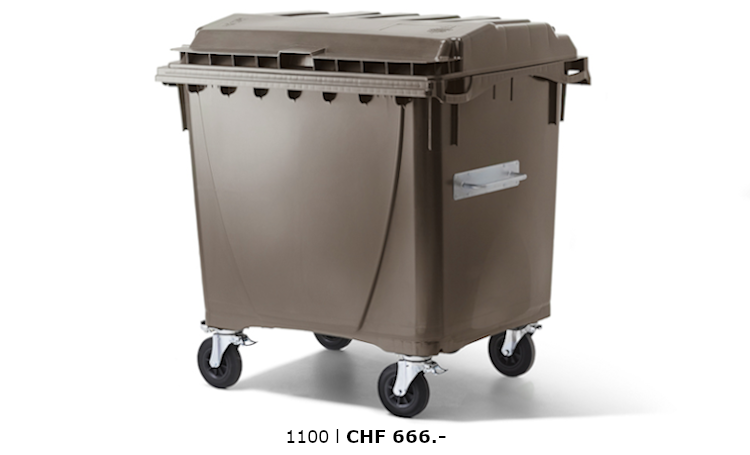 Kunststoffcontainer Verwo 1100 l_neu