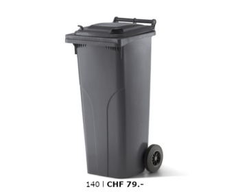Kunststoffcontainer Verwo 140 l Preis l Toel Recycling AG