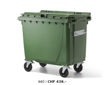 Kunststoffcontainer Verwo 660 l_neu