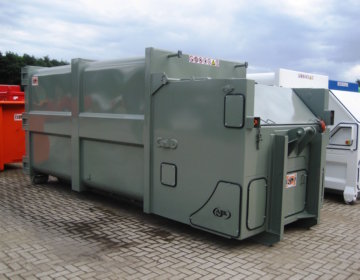 Nassmüllpresse AJK für nasse Abfälle