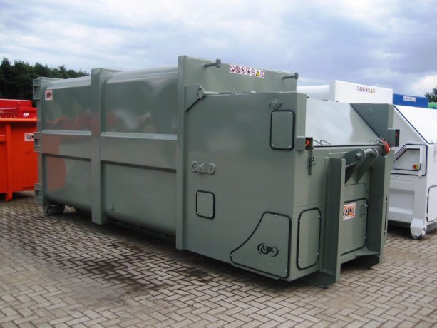 Nassmüllpresse AJK für nasse Abfälle