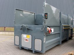 Presscontainer AJK Option Deckel zweiteilig | Toel Recycling AG