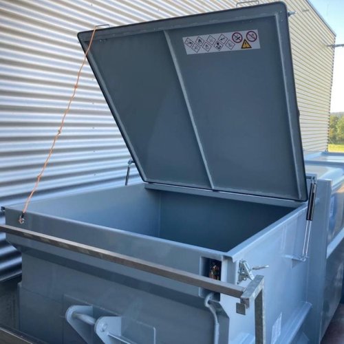 Presscontainer AJK Option L-Ausführung | Toel Recycling AG