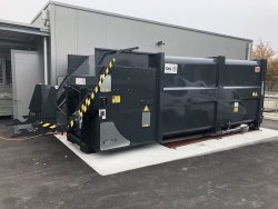 Presscontainer AJK Option Schwingkolbe | Toel Recycling AG