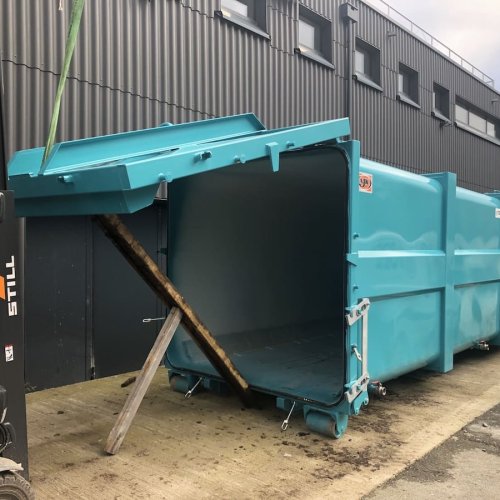 Presscontainer AJK Option Umlaufende Gummidichtung