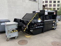 Presscontainer AJK Option Vandalenschutz