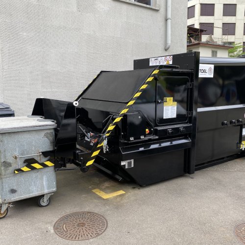 Presscontainer AJK Option Vandalenschutz