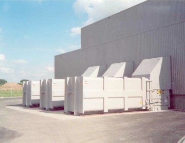 Presscontainer Stationär Toel