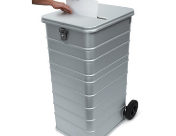 Sicherheitscontainer 240 l mit Einwurfschlitz