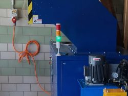 Styroporverdichter Signalleuchte