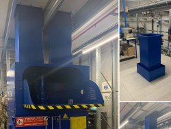 Universalverdichter Alterval Option Abwurfschacht