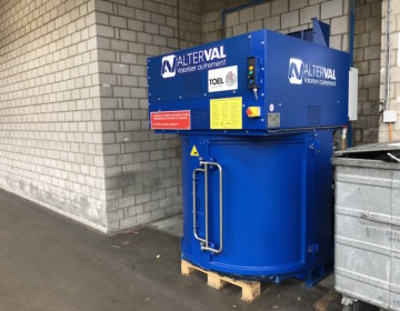 Universalverdichter Alterval für Abfall