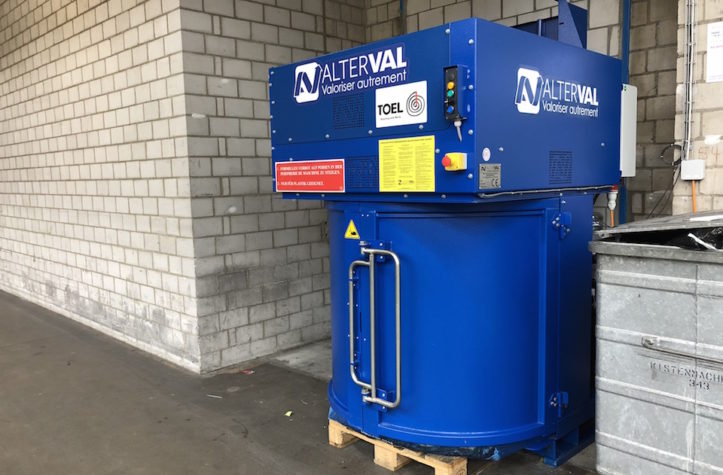 Universalverdichter Alterval für Abfall