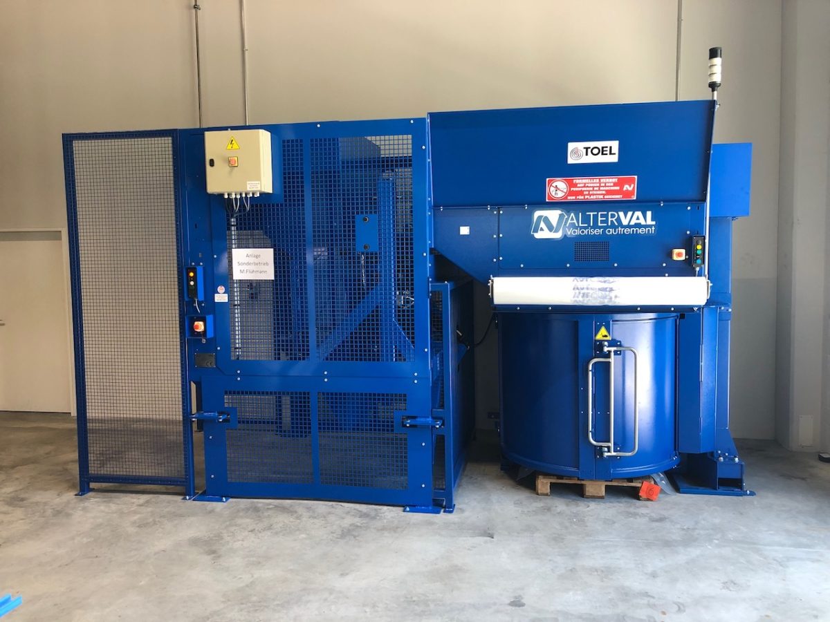 Universalverdichter Hub-Kippvorrichtung