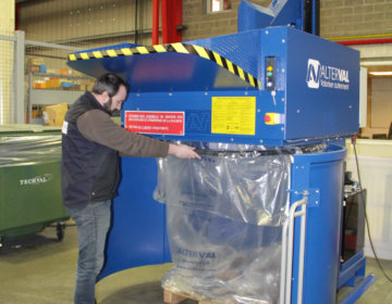 Universalverdichter Auffang