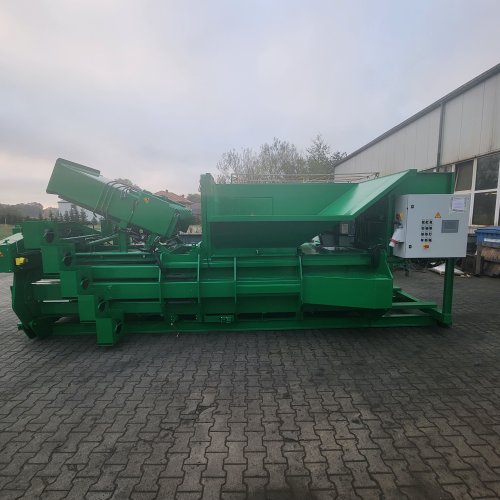Ballenpresse Abba 800 Option Einfülltrichter