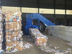 Ballenpresse Abba 800 Option Förderband