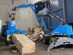 Ballenpresse Abba Option Trichter