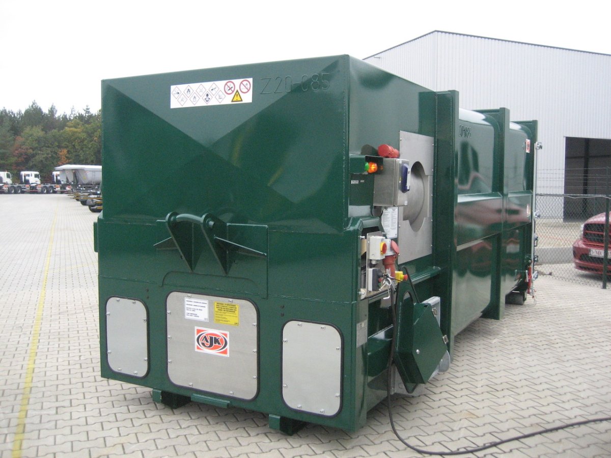 Presscontainer Wiegeschleuse | Toel Recycling