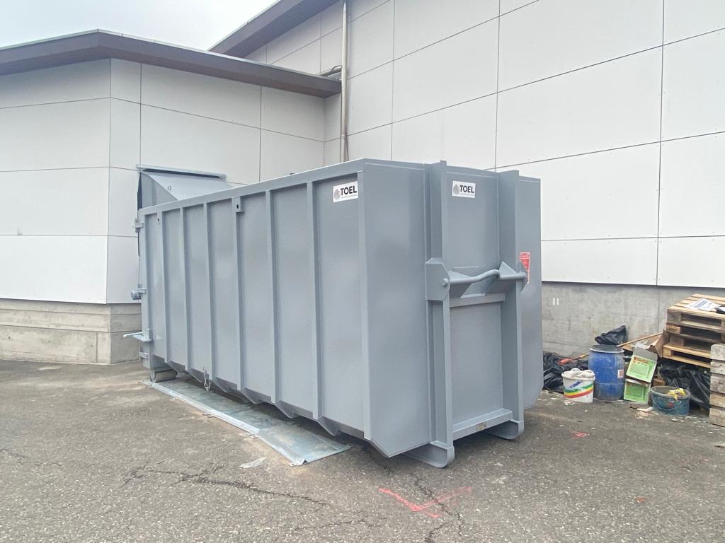 Schneckenverdichter mit Wandanschluss | Toel Recycling