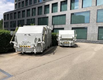 Wiegesystem für Presscontainer l Toel Recycling AG