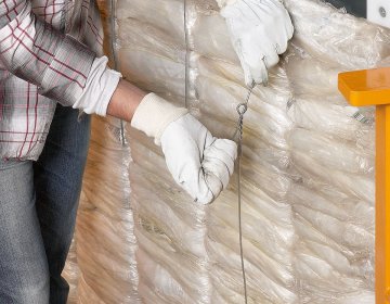 Ballenpresse Bramidan B50 Drahtabbindung | Toel Recycling AG