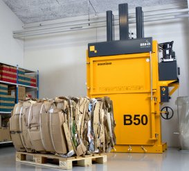 Ballenpresse Bramidan B50 Kartonballen | Toel Recycling AG