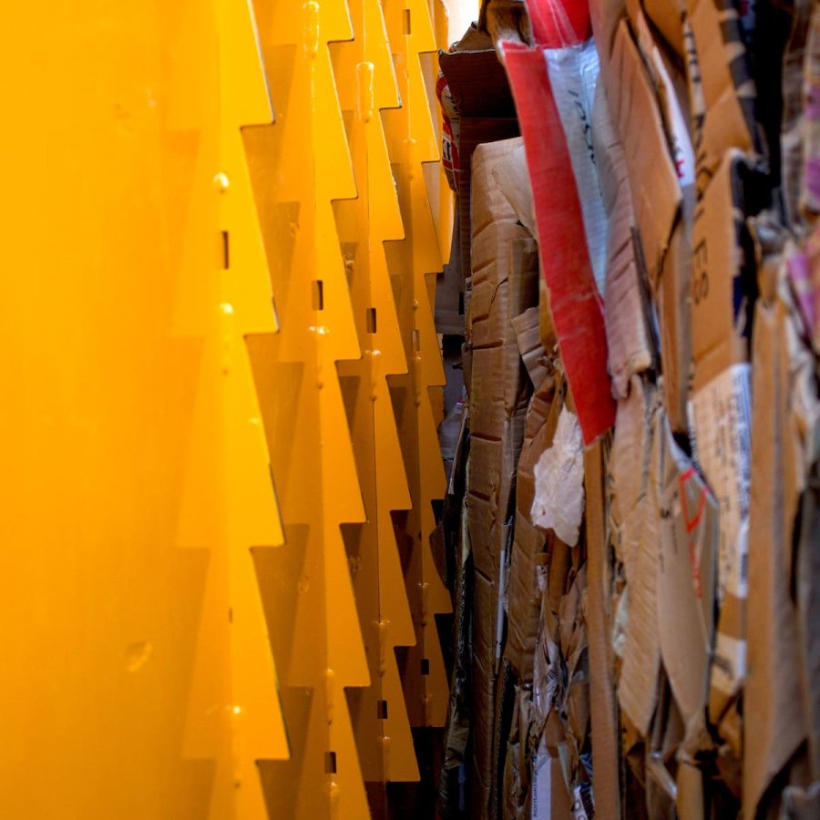 Ballenpresse Bramidan B50 Rückhaltekrallen | Toel Recycling AG