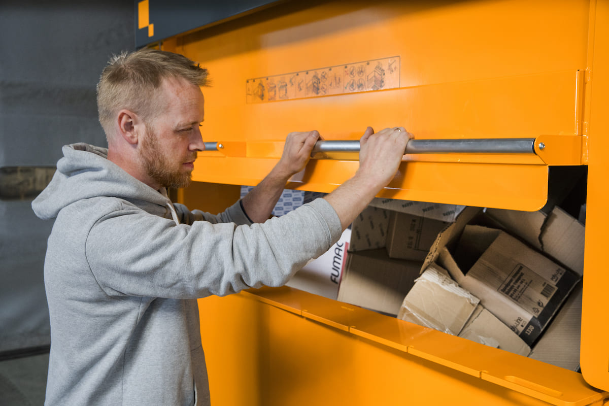 Ballenpresse Bramidan B50 XL SD Schiebetür | Toel Recycling AG