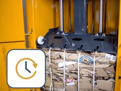 Ballenpresse Bramidan Schneller Presszyklus | Toel Recycling AG