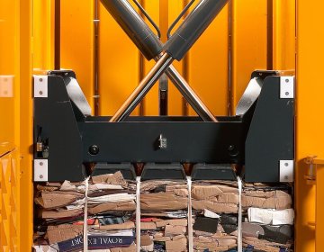 Ballenpresse Bramidan X50 gekreuzte Zylinder | Toel Recycling AG