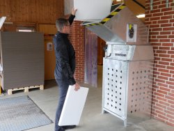 Styroporschredder Bramidan | Toel Recycling AG