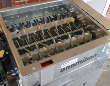 Styroporschredder Bramidan Schneidwellen | Toel Recycling AG