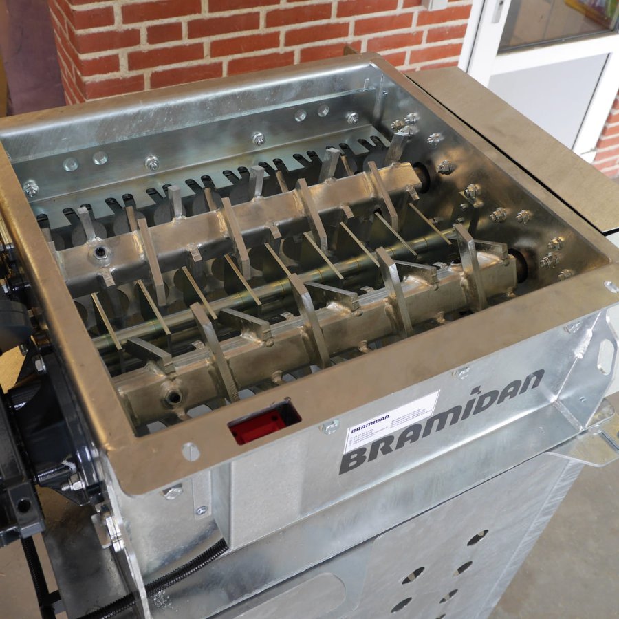Styroporschredder Bramidan Schneidwellen | Toel Recycling AG