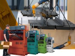 Ballenpresse Bramidan B5 Wide Farbwahl | Toel Recycling AG