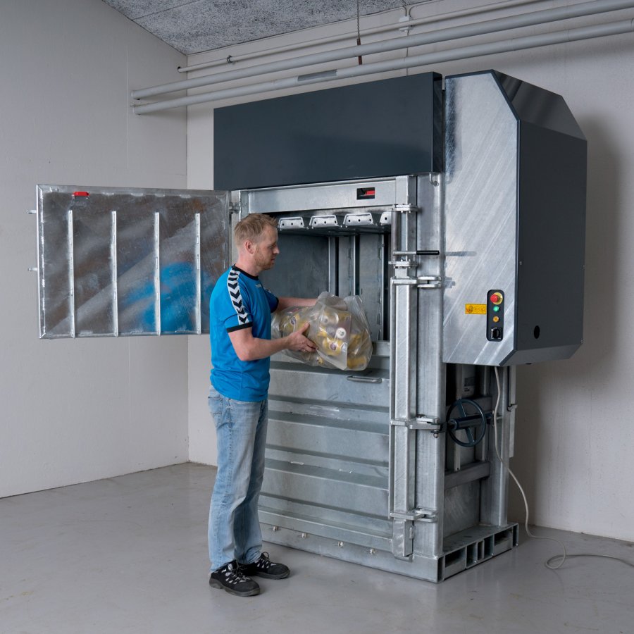 Kunststoffpresse Bramidan X50 Verzinkt | Toel Recycling AG