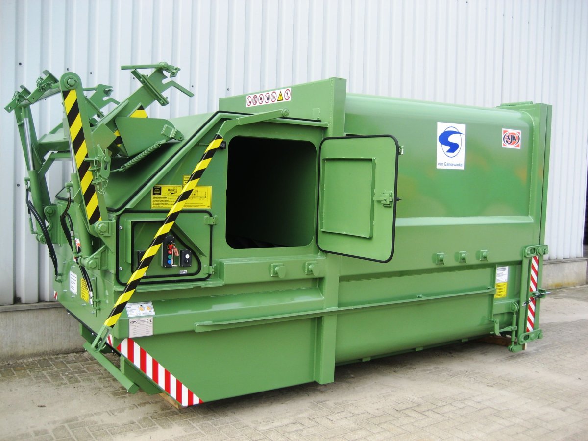 Presscontainer Absetzkipper | Toel Recycling AG