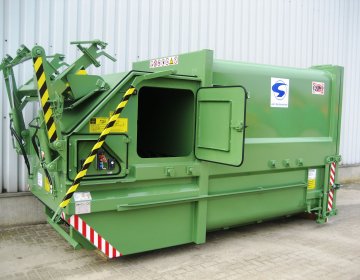 Presscontainer Absetzkipper | Toel Recycling AG