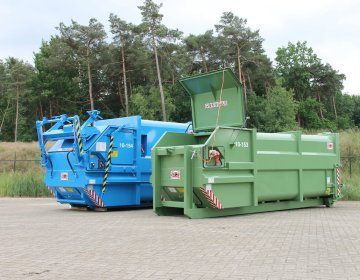 Presscontainer Welaki diverse Ausführungen | Toel Recycling AG