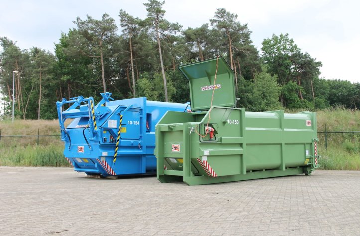 Conteneur de compactage Welaki divers modèles | Toel Recycling AG