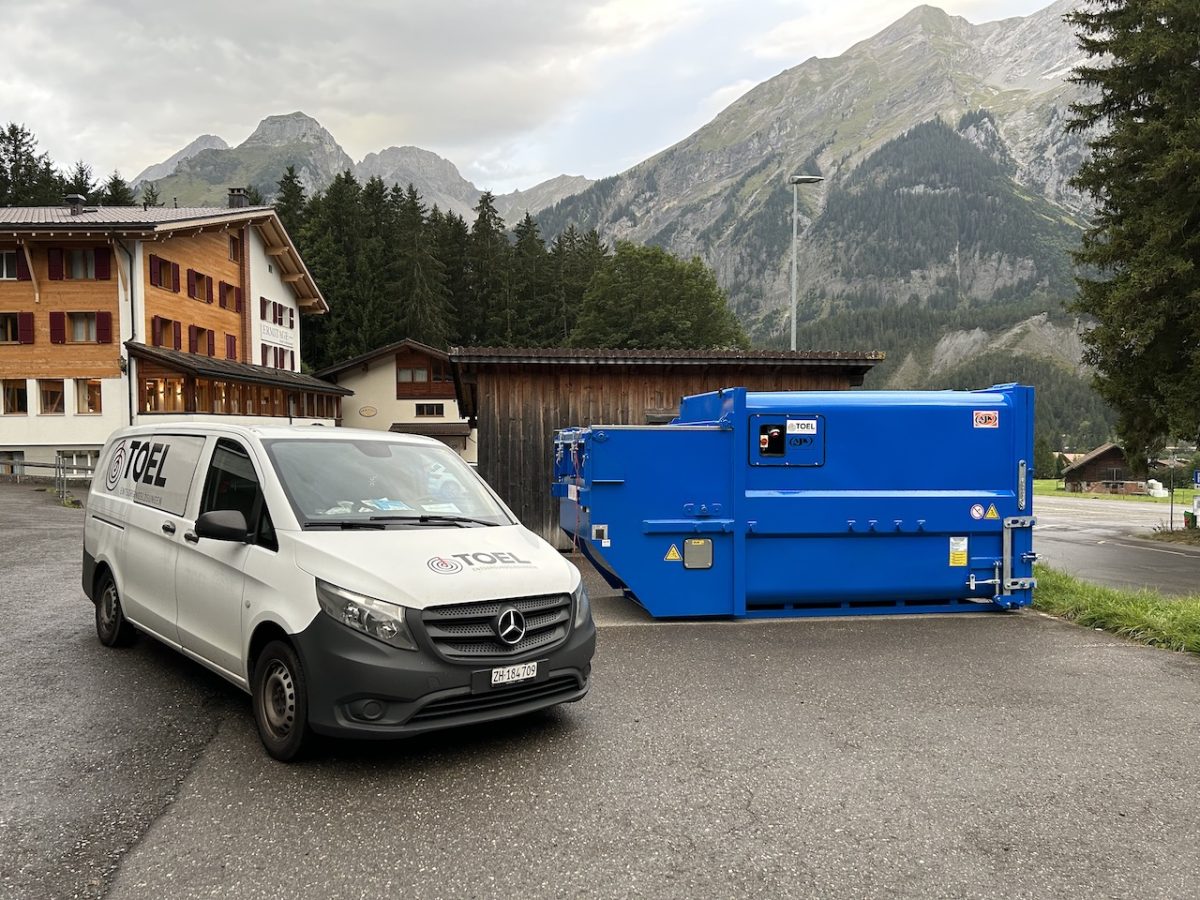 Presscontainer Welaki spezieller Deckel