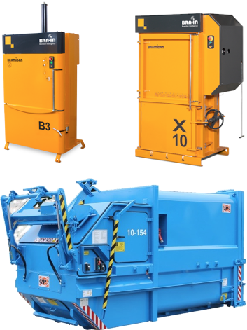 Ballenpressen Presscontainer Entsorgungslösungen | Toel Recycling AG